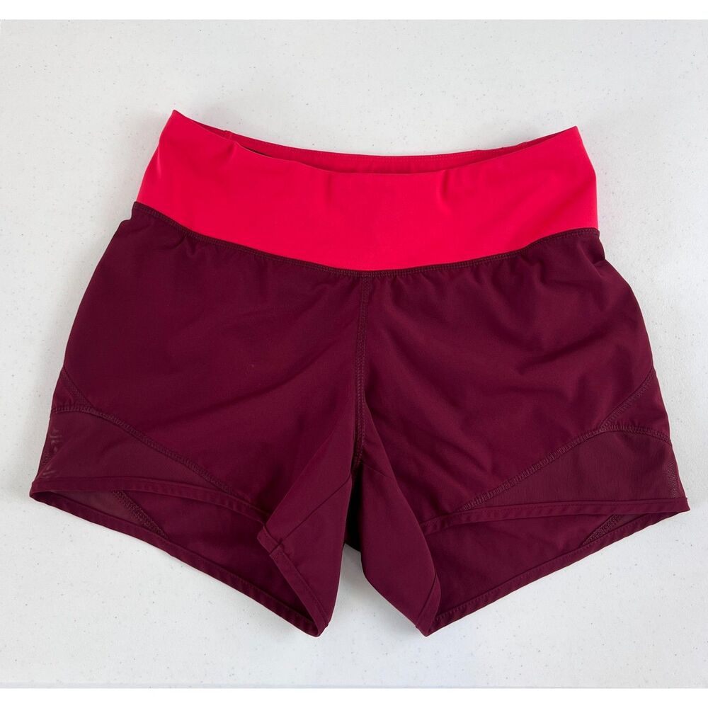 Old Navy Active Women's Athletic Activewear Shorts Wine Liner Pocket Size XS